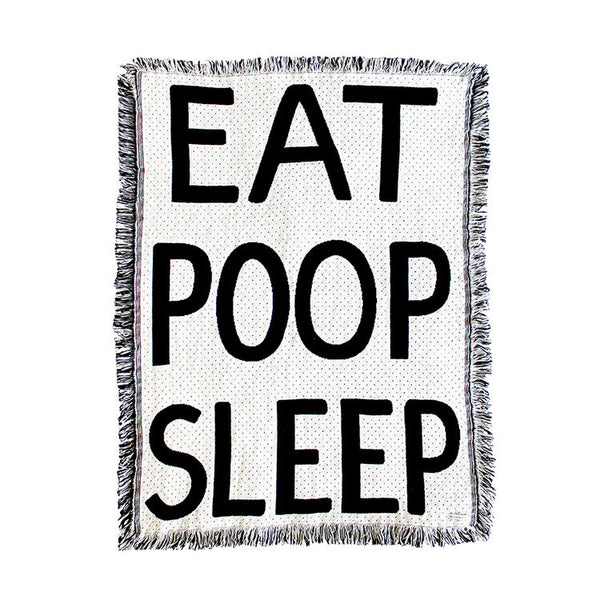 Eat Poop Sleep Baby Blanket